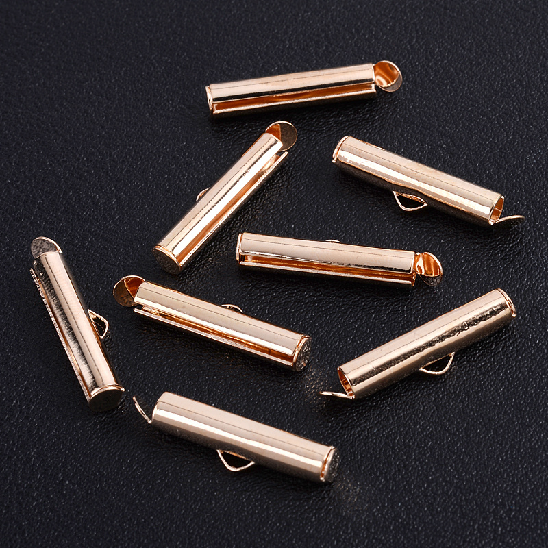 Metal Split Rings for Jewelry Making : Knorr Prandell : Open Clasp  Connectors : Ø 6,5 mm : 20 Pcs : Gold Alloy