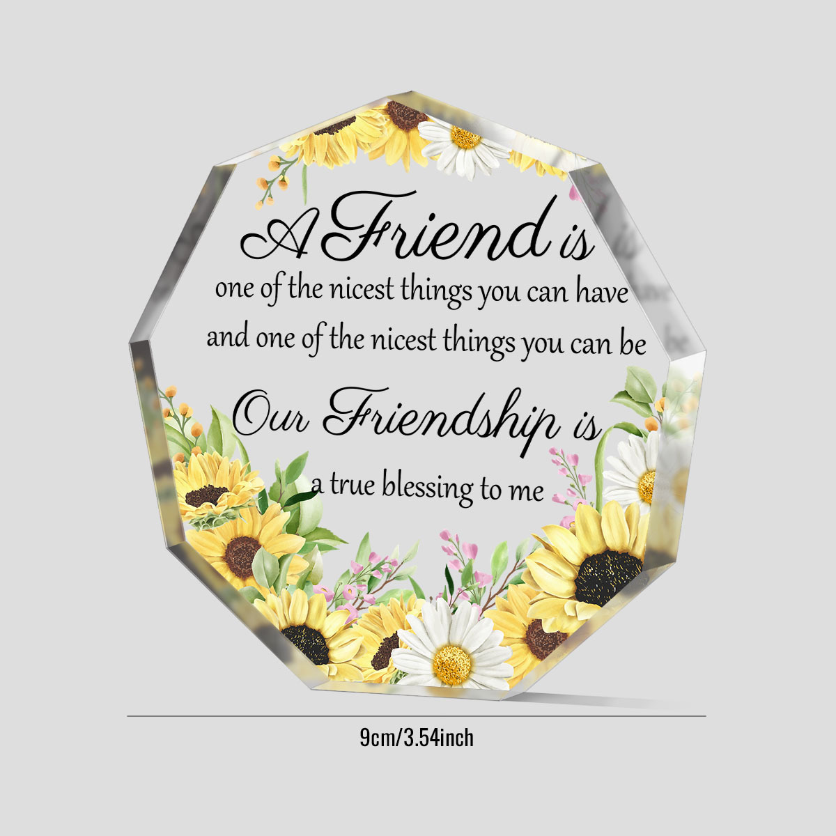 Friends Gifts Women Friendship Bestie Plaque Female Best - Temu