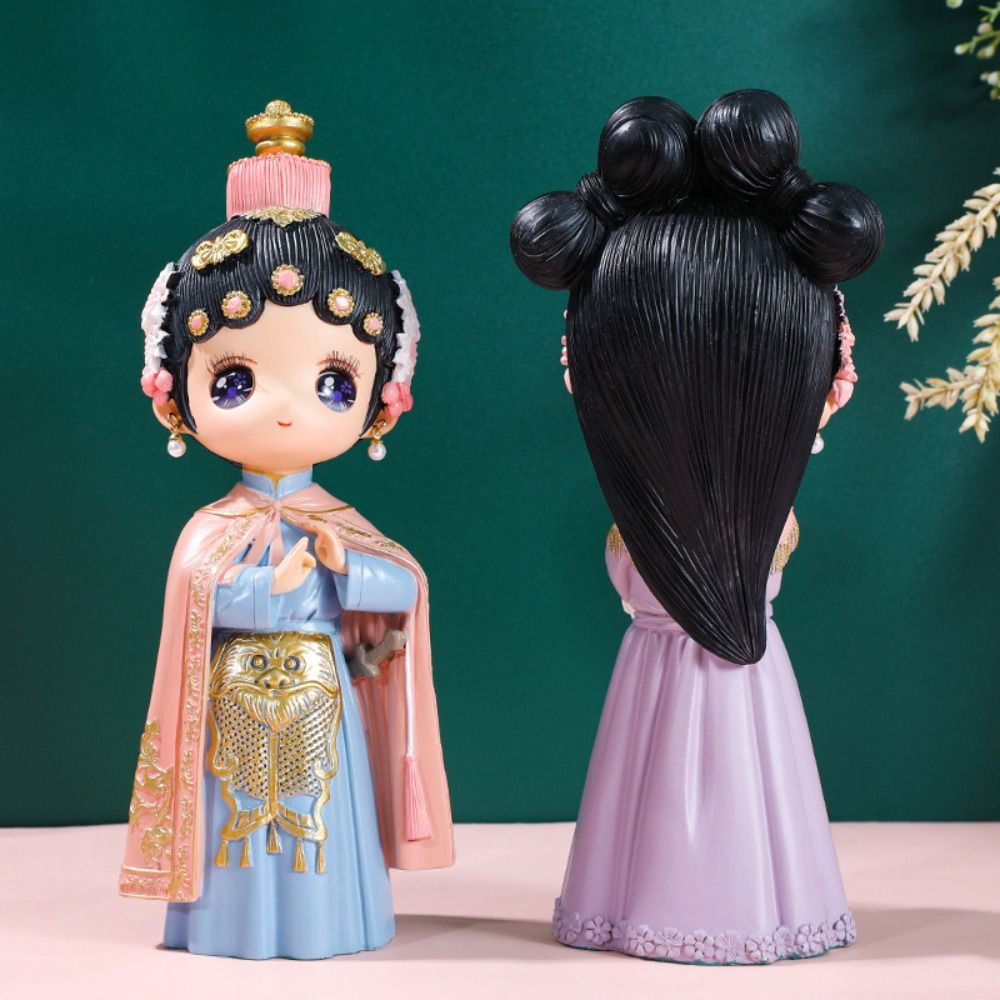 Set of 6 Mini Dolls Ancient Chinese Style Geisha 6 Tall Girls Toys