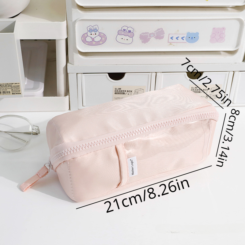  deli Big Capacity Pencil Case Pouch Bag Pen Boxes