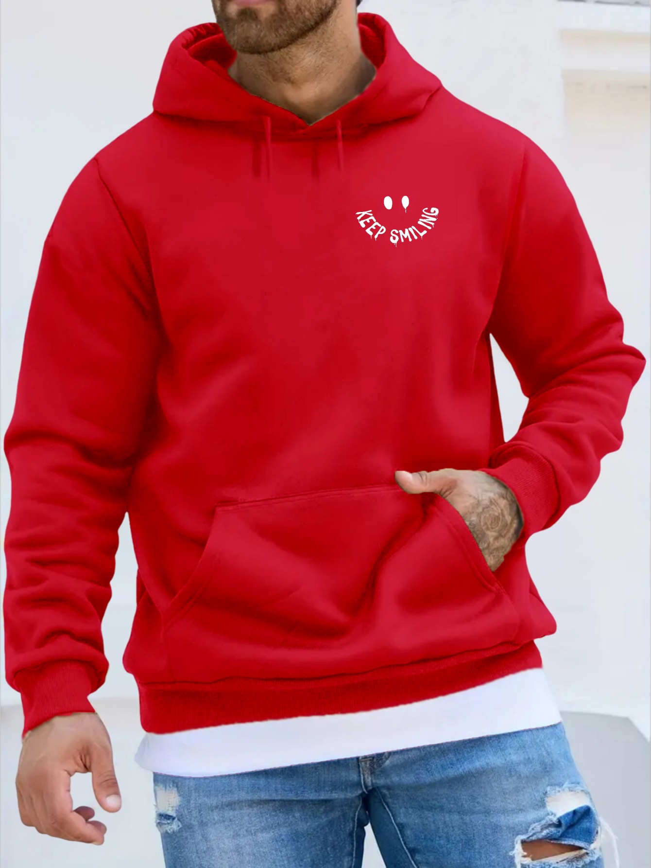 Cool red hot sale hoodies