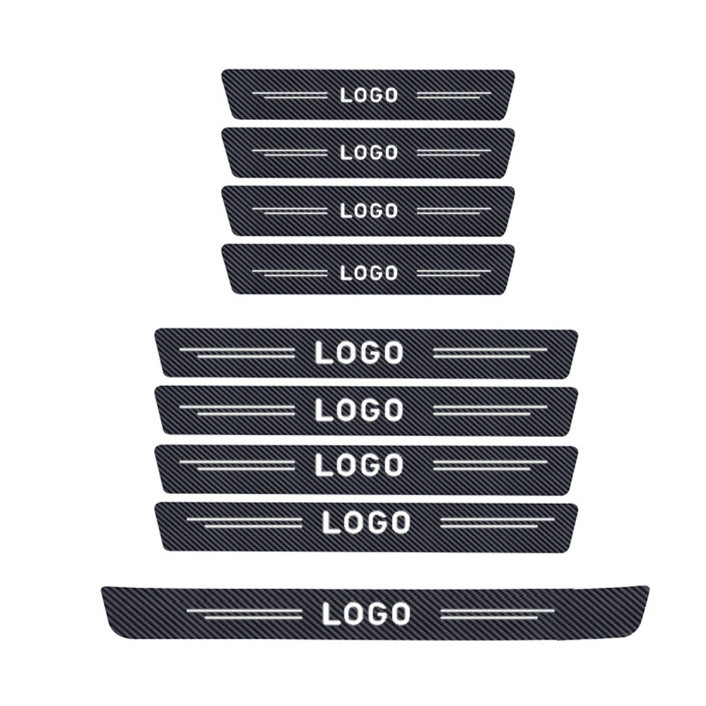 Autocollant De Seuil De Porte De Voiture Bande De Protection
