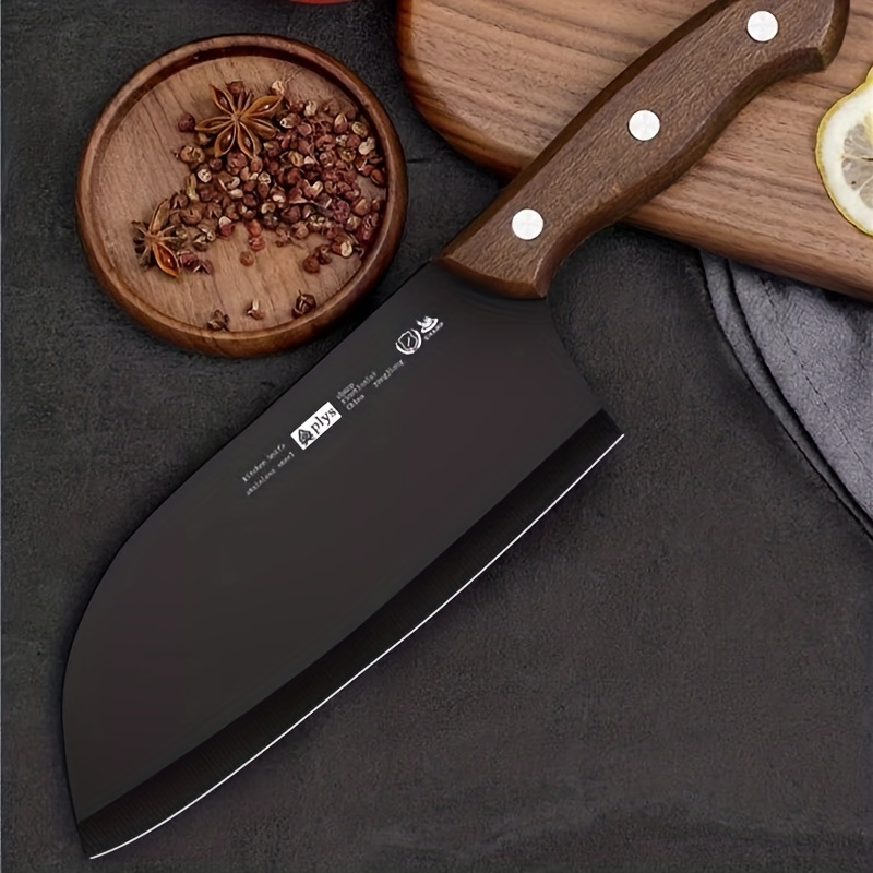 Forged kitchen knife household stainless steel meat cleaver small and  lightweight women's slicing knife chef's knife