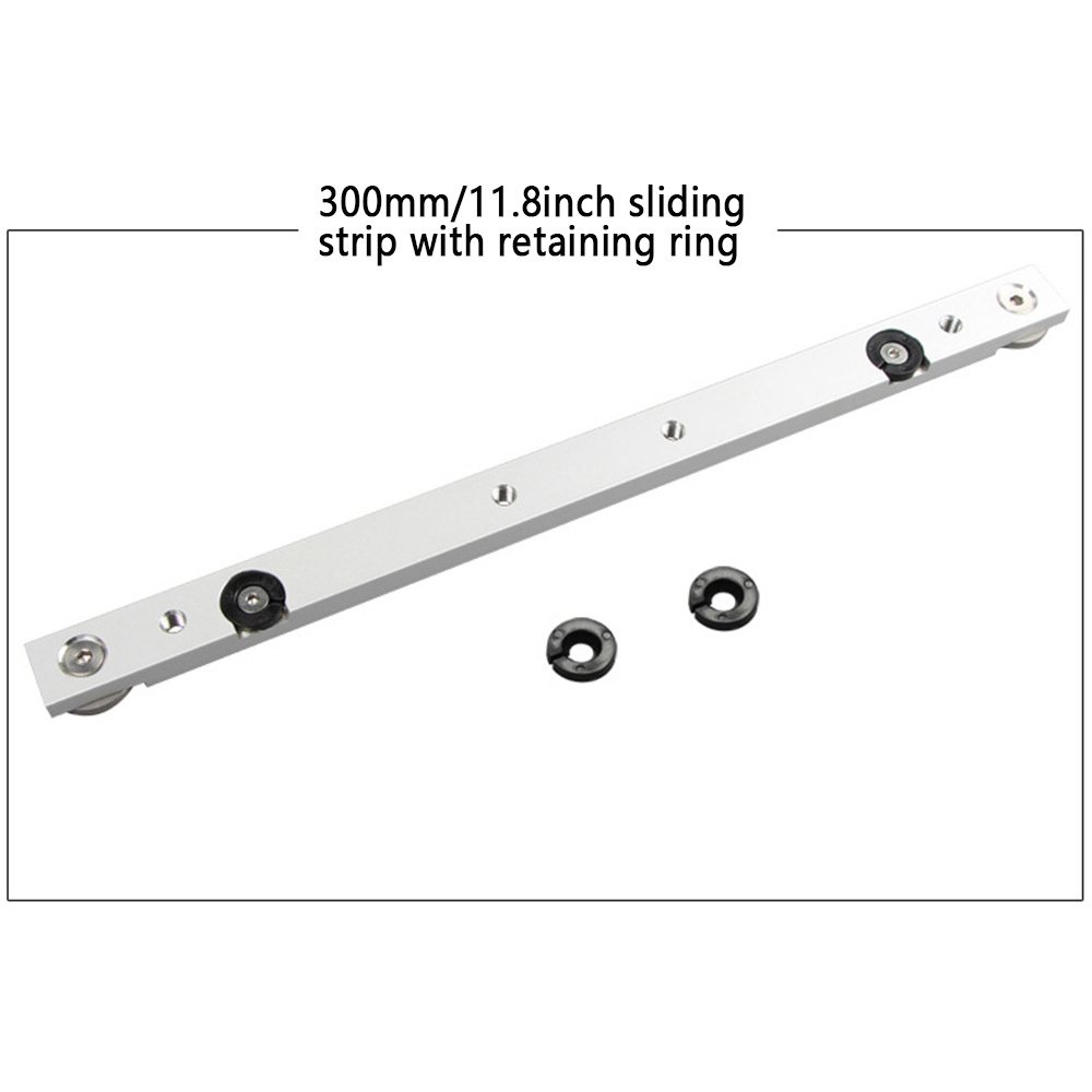 300mm Miter Bar Table Saw Track Slide Miter Bar Slider Table Saw Miter