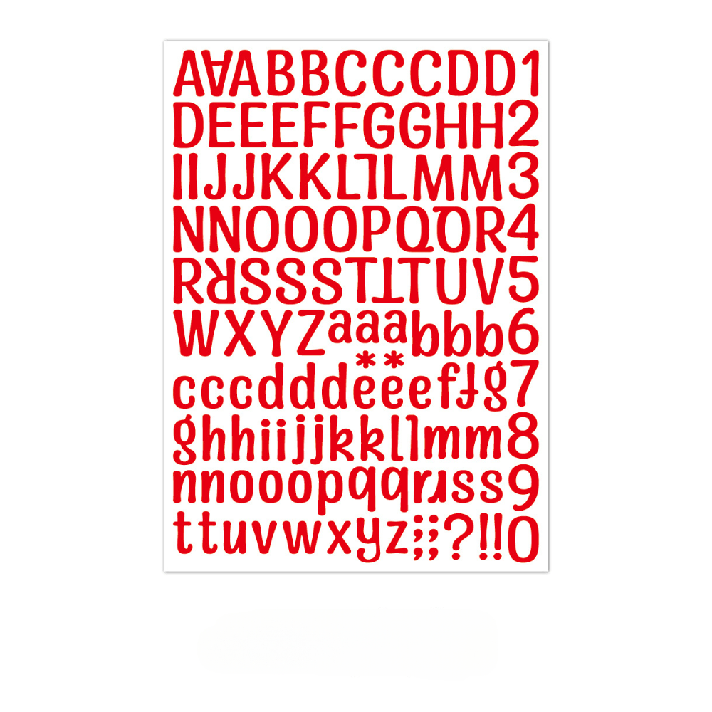 Self Adhesive Vinyl Letter Alphabet Number Stickers Mailbox - Temu