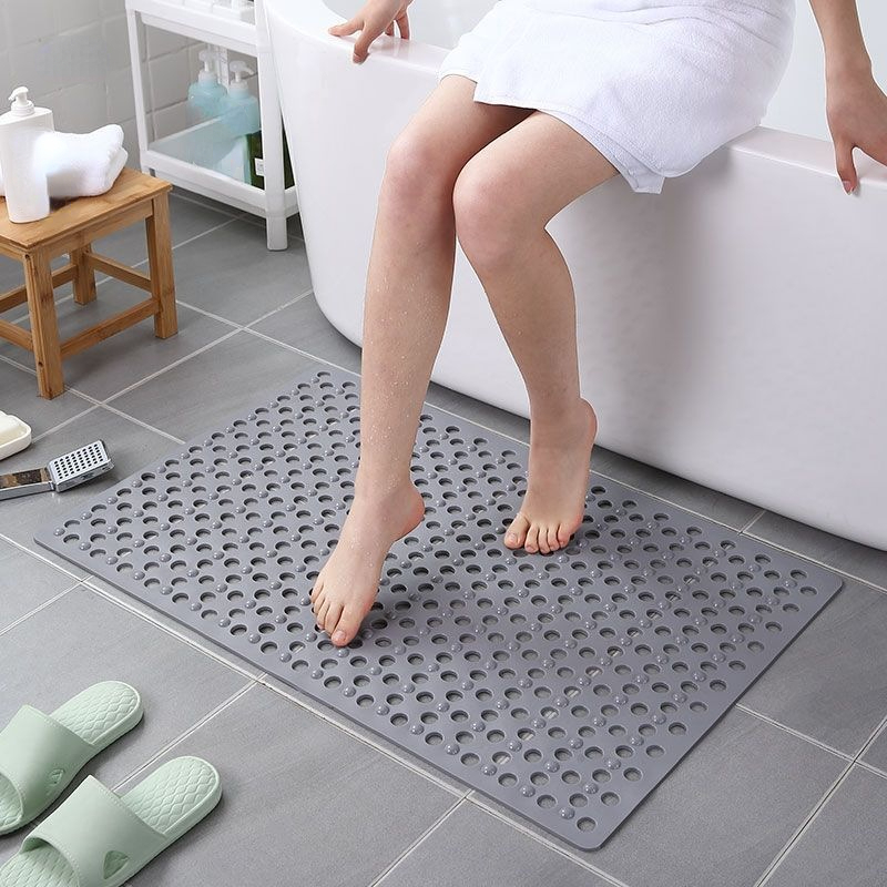 Bathroom Shower Mat Shower Anti skid Floor Mat Toilet Water - Temu