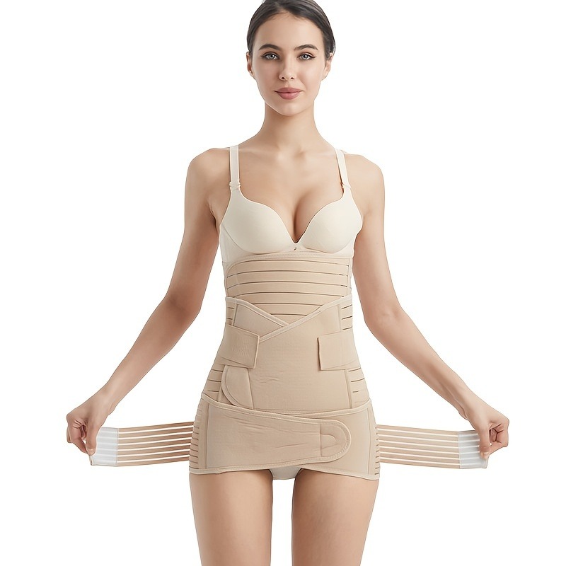 enqiretly Postpartum Waist Trainer Adjustable High Compression