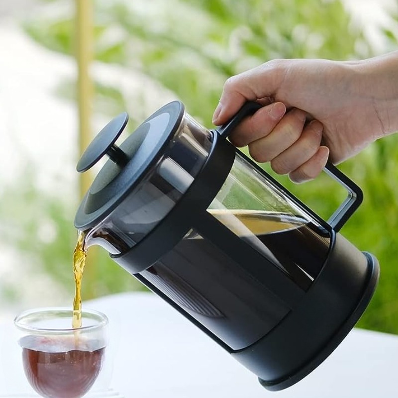 Tea Maker Pot Large Capacity French Press Coffee Maker Coffee