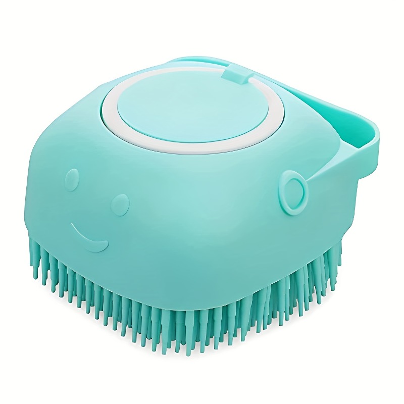 Dog Bath Brush - Dog Shampoo Brush Dog Soap Scrubber for Bath Silicone Dog  Wash Brush Dog