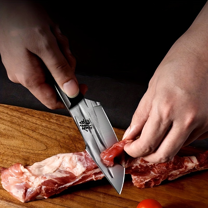 Longquan Forged Kitchen Knife Handmade Cutting Tool Kitchen - Temu