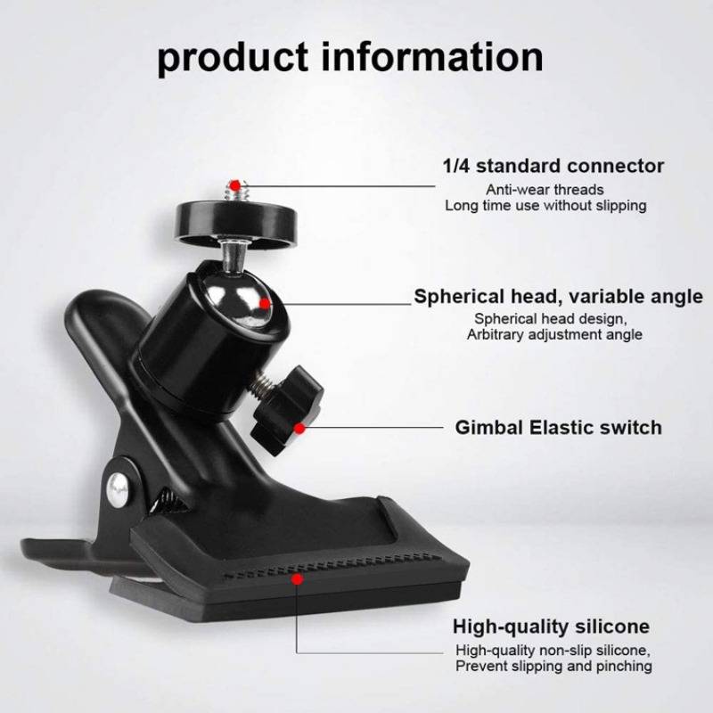 Support Smartphone Réglable Pour Guitare - Clip Pratique Pour Voir Tes Partitions En Jouant !