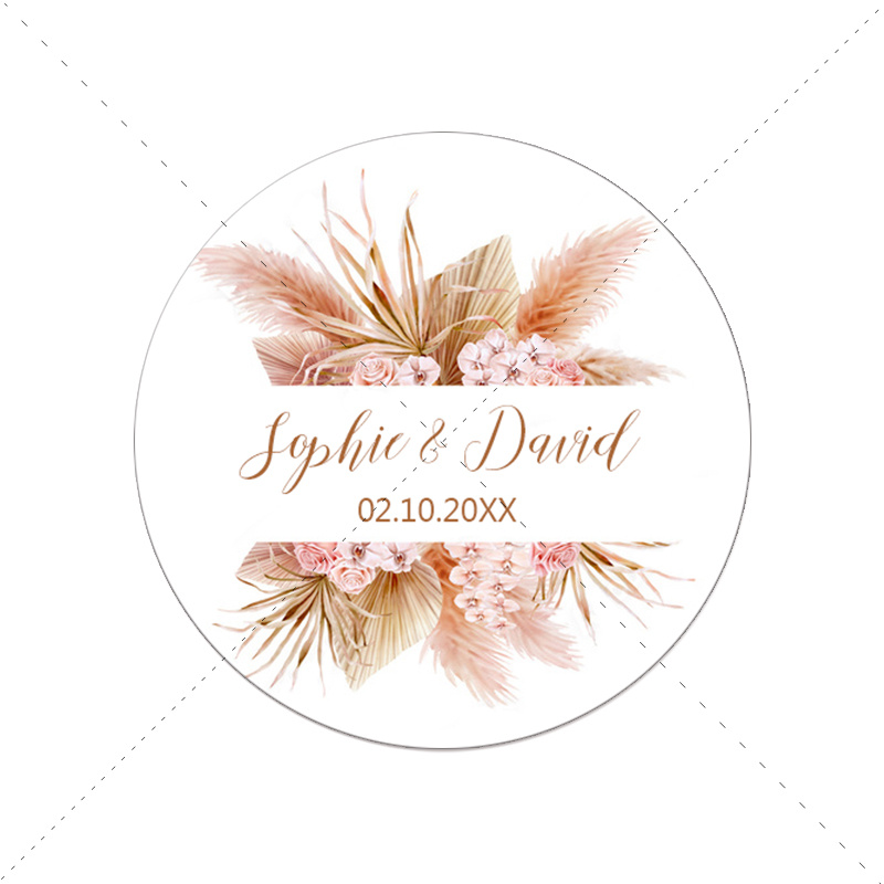 Custom Wedding Stickers & Labels - Invitations, Favors