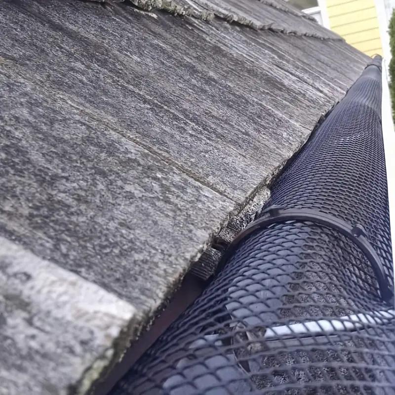Gutter Guard Mesh,resizable Flexible Corrosion Resistance Gutter Guard