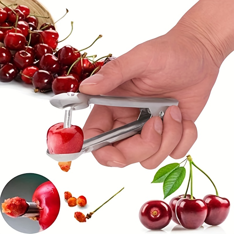 1pc Red Dates Pit Remover Cherry & Jujube Pitter Fruit Slicer