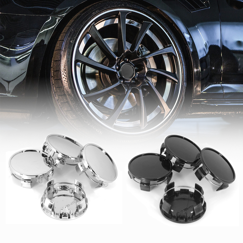 

4pcs/set Blank Silvery Black 62mm Wheel Cap Rim Cap For Toyota Camry For Toyota Alphard Sport Rim Centre Dustproof Cover