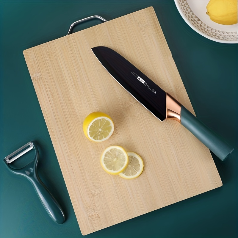 Knife Kitchen Kitchen Knife Serving Board Set Full Set Stainless Steel  Slicing Bone Cutter Fruit Kitchen Knife Combination Household R9195 For  Hotel/commercial - Temu