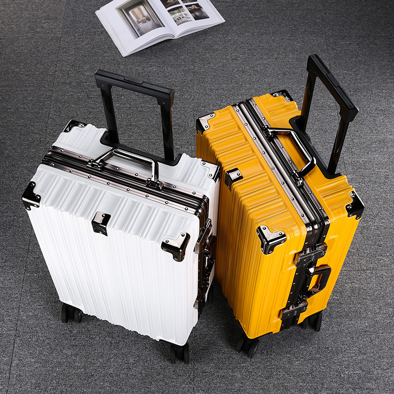 Travel Trolley Case Large Capacity Wide Trolley Luggage - Temu