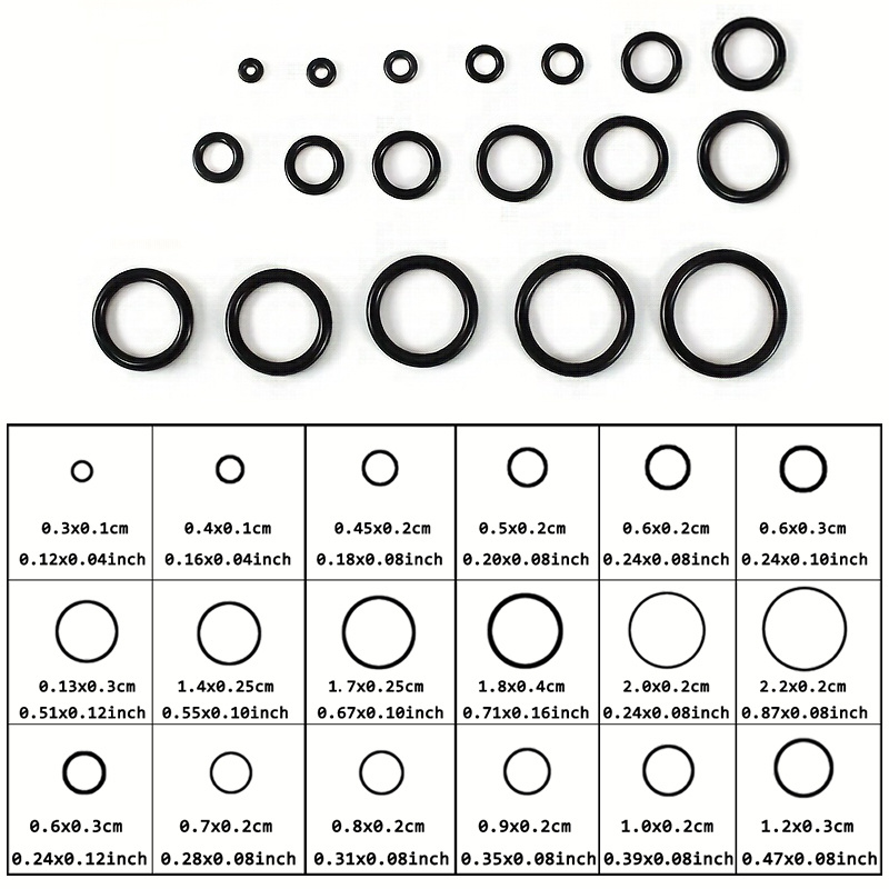 Metric Universal O ring Kit Metric Sizes Buna n 70a Rubber - Temu