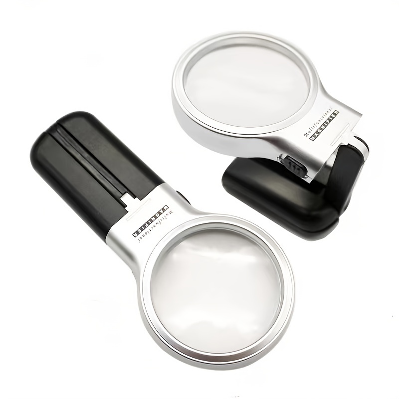 10x Handheld Magnifying Glass Portable Magnifier With Precision