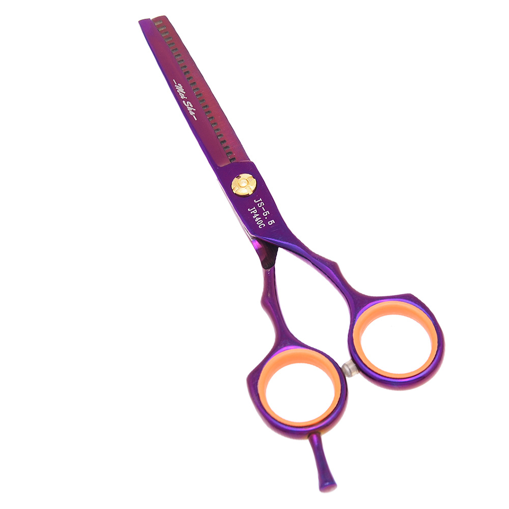 Professionelle Friseurschere JP440C – 5,5/6/7 Zoll Aus 9CR18 Stahl Mit Effilierschere & Ledertasche