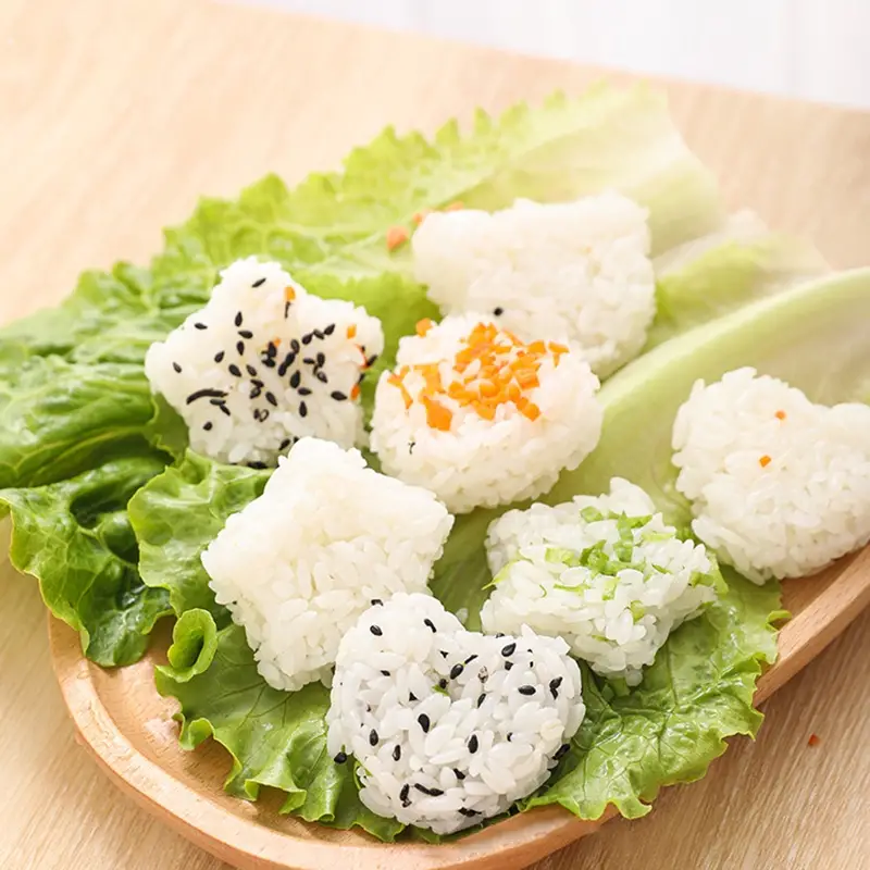 Cartoon Shape Rice Ball Mold Set Diy Onigiri Molds Sushi Molds