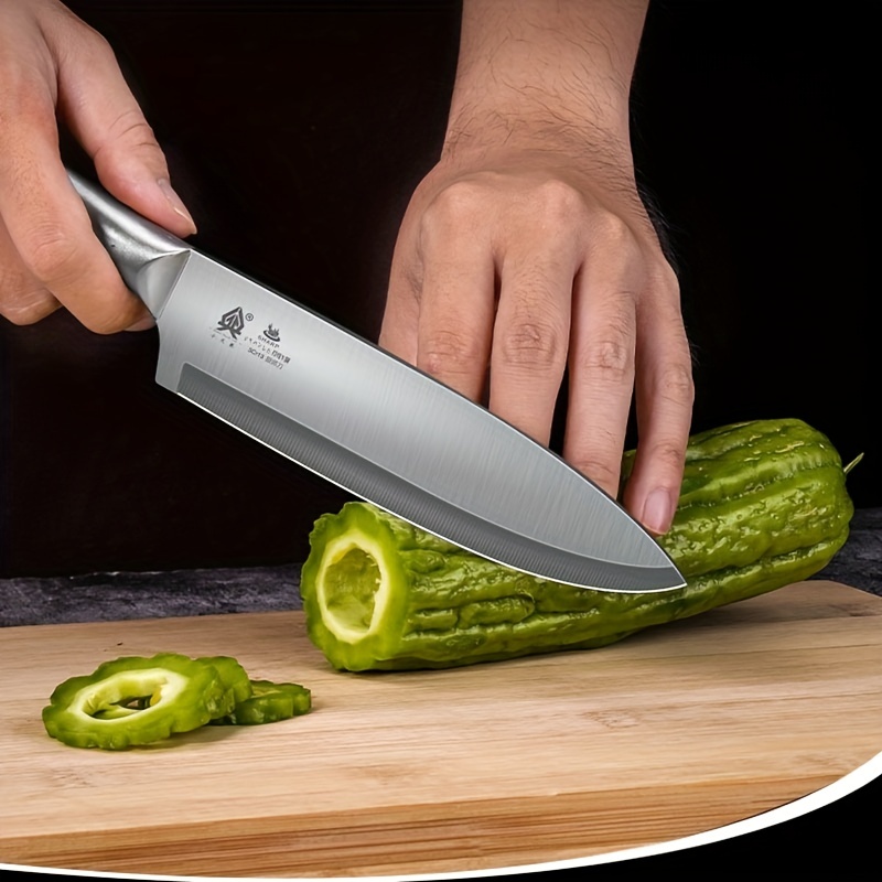 Knife Kitchen Kitchen Knife Serving Board Set Full Set Stainless Steel  Slicing Bone Cutter Fruit Kitchen Knife Combination Household R9195 For  Hotel/commercial - Temu