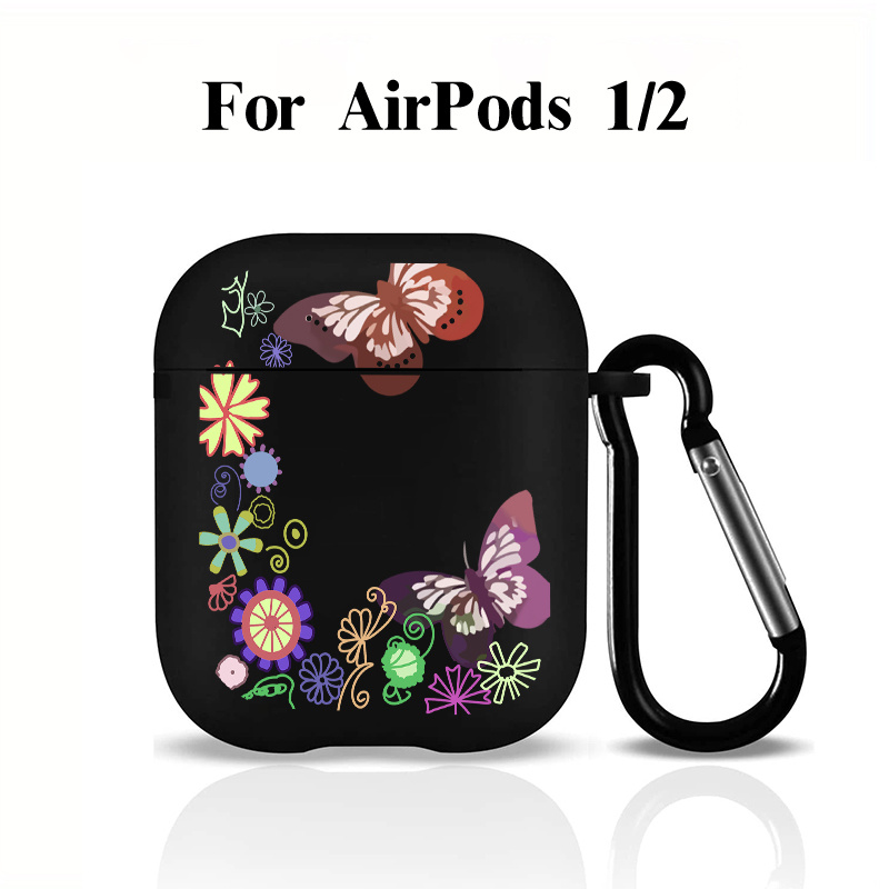 TEMU Colorful Graphic Headphone Case For Airpods1/2, Airpods3, Airpods Pro, Airpods Pro (), Gift For Birthday, Girlfriend, Boyfriend, Friend Or