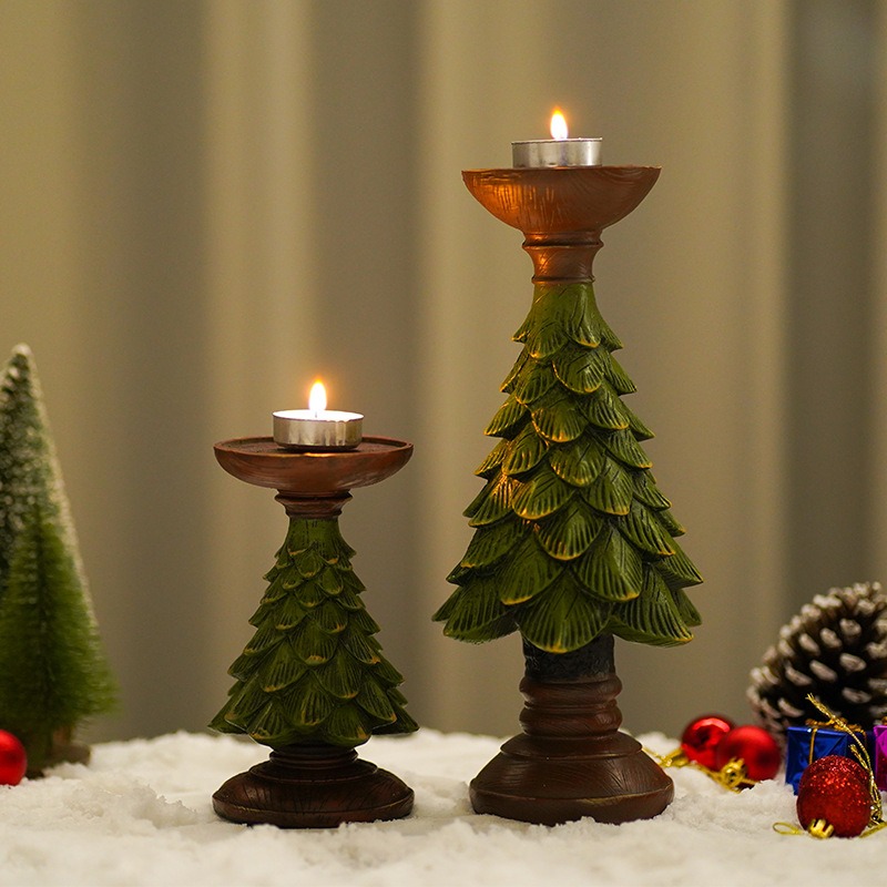 1pc Décorations De Noël, Porte-bougies De Noël, Porte-bougies Pour Sapin De  Noël, Décorations De Table Pour Noël, Fête Du Nouvel An, Décorations De