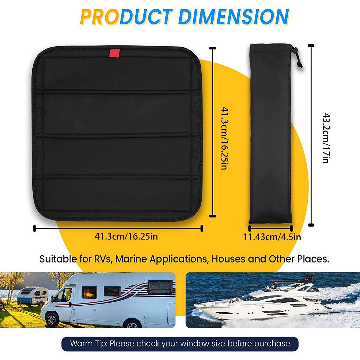 Rv Window Shade Rv Skylight Cover Shade Foldable Rv Temu