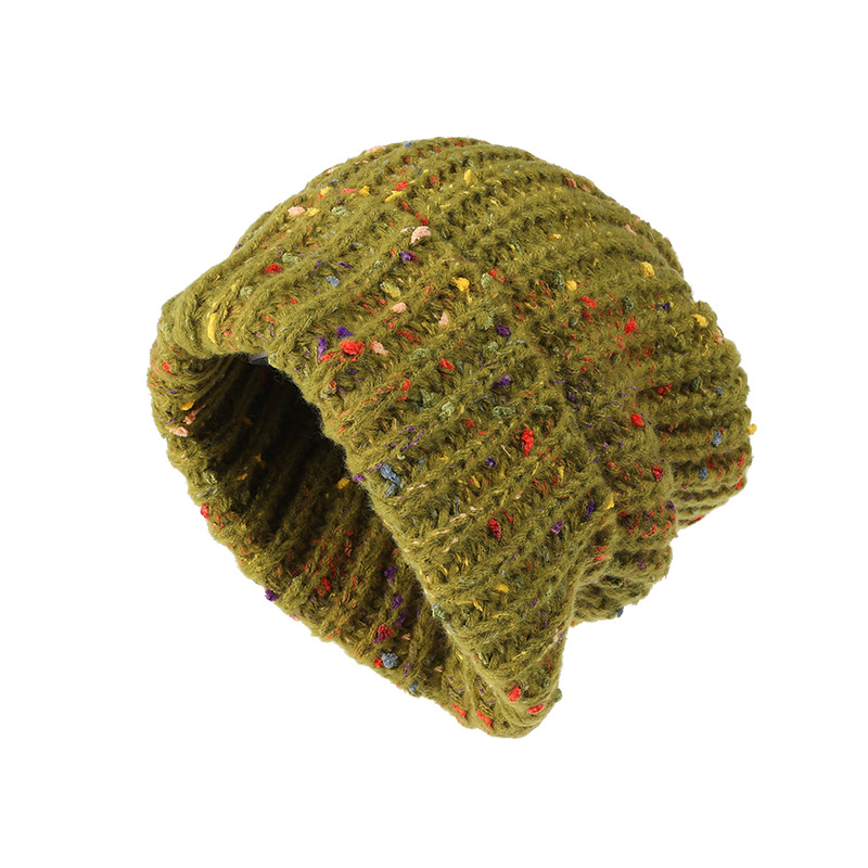 Green Chunky Slouchy Beanie Hat Winter Hats for Women 