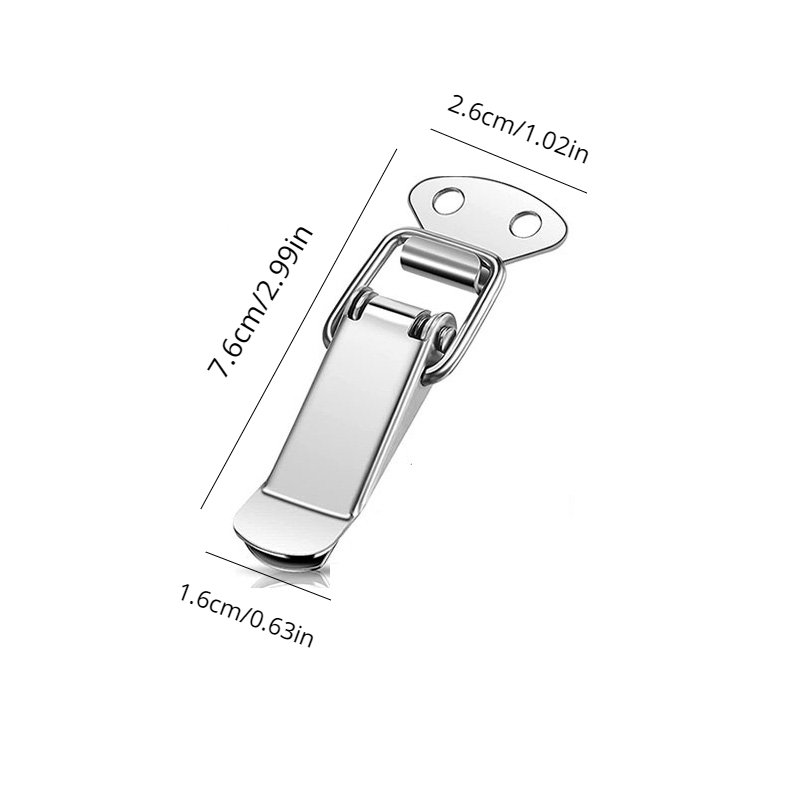 Stainless Steel Spring Loaded Toggle Latch 90° Duck mouth - Temu