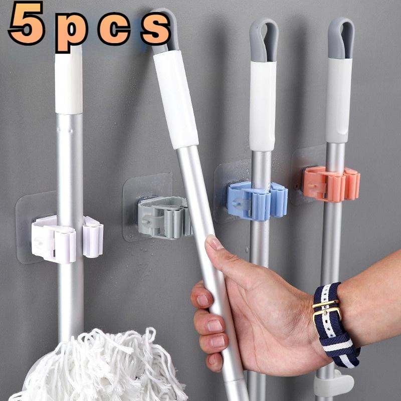 Multifunctional Mop Storage Rack Mop Holder Broom - Temu