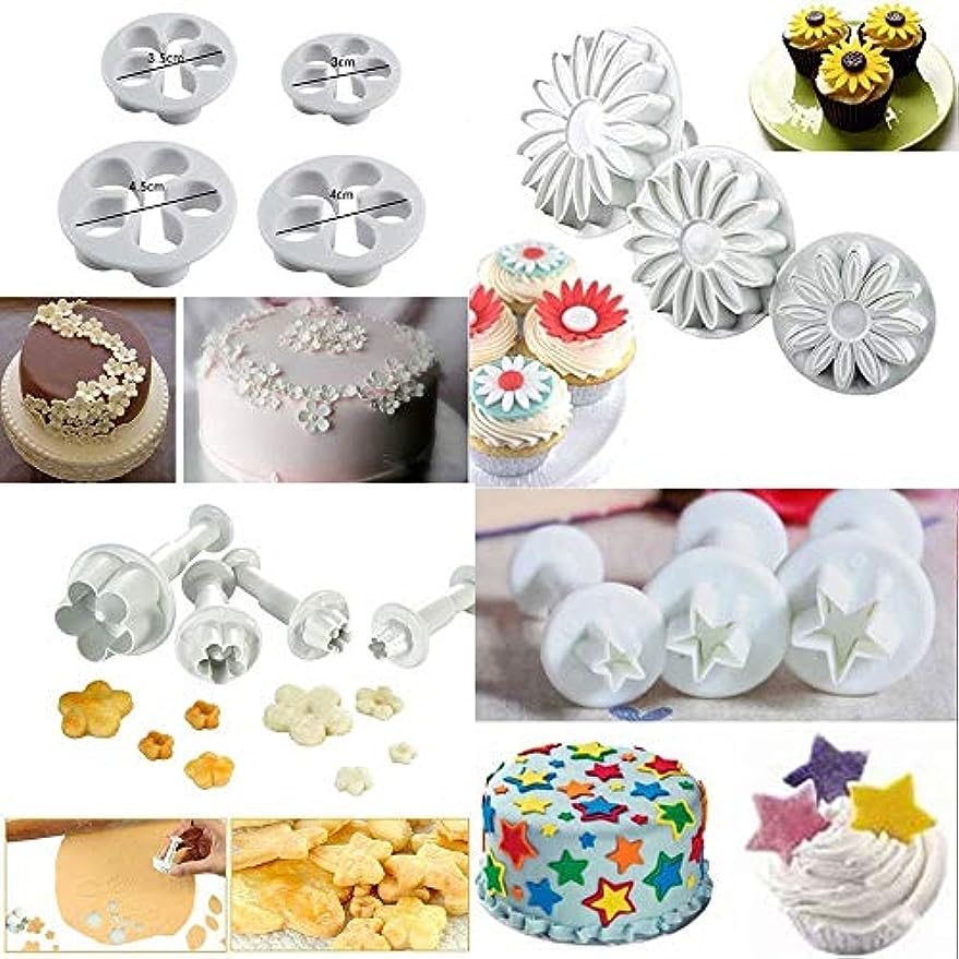 Cookie Cutters Fondant Stamp Mold Pastry Icing Embosser Butterfly