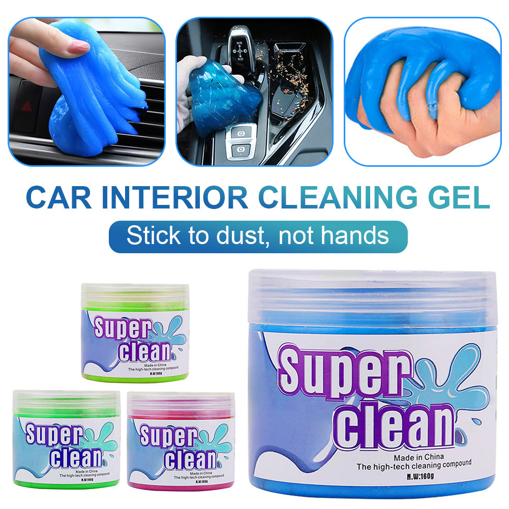 Car Wash Interior Car Cleaning Gel Slime For Cleaning Machine Auto Vent  Magic Du
