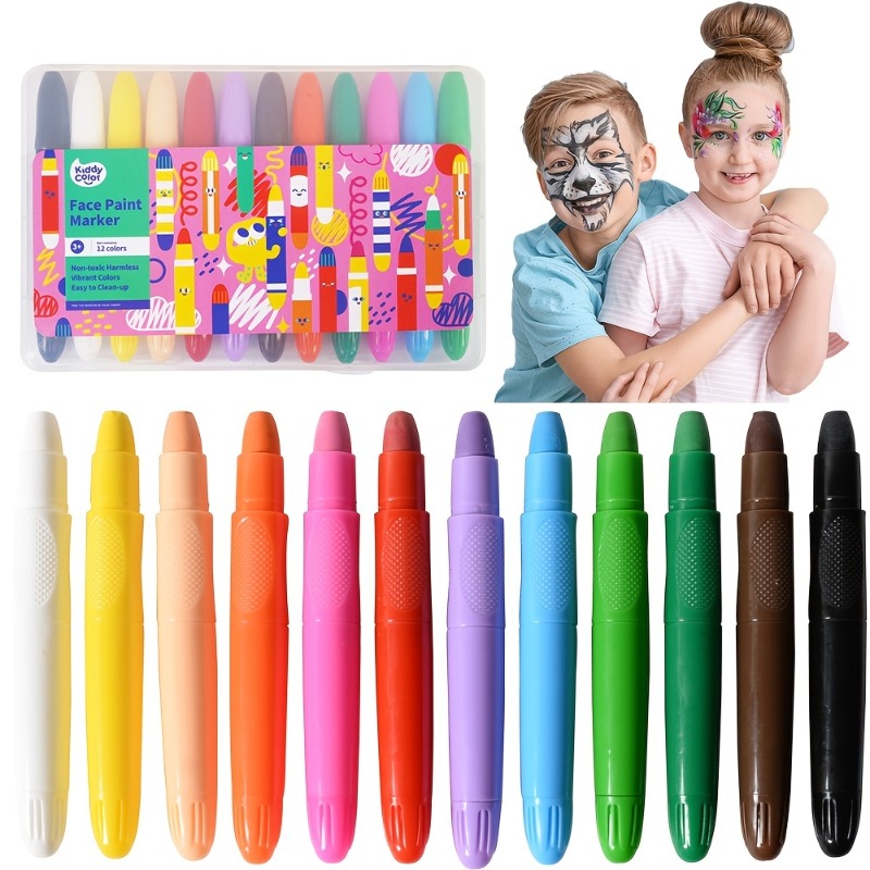 1 Set Wax Crayon Stick Kid Painting Safety Student Drawing Sketching Art  Tool Colorful Kids Paint