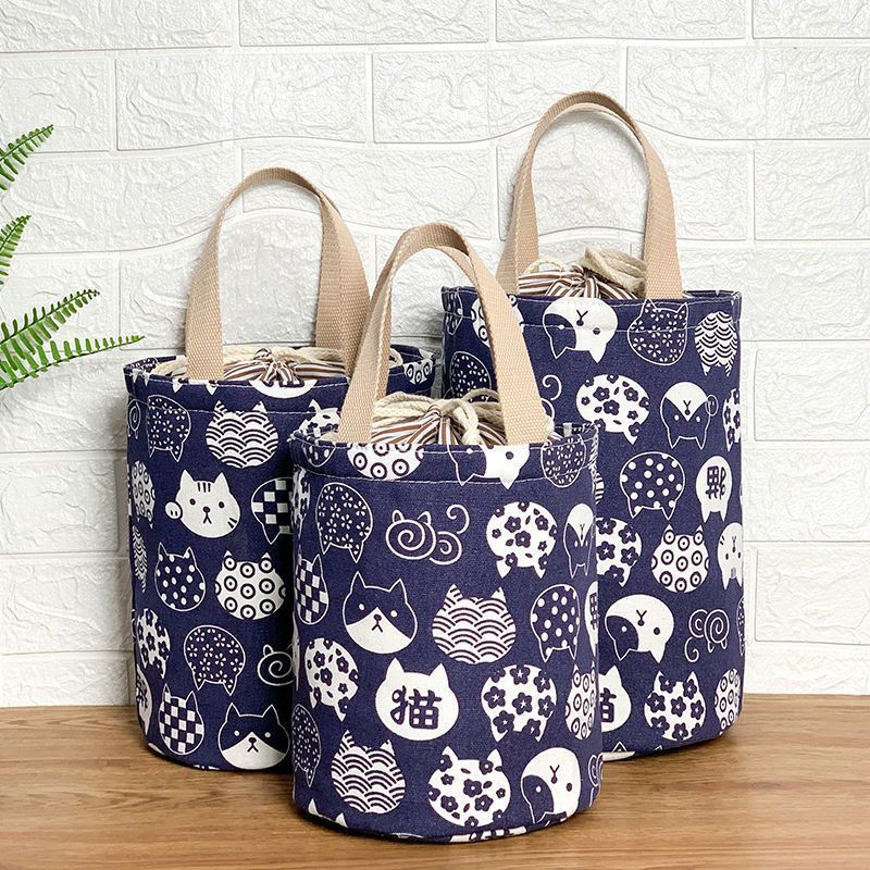 OBIONO Japanese Style Canvas Lunch Bag — Obiono