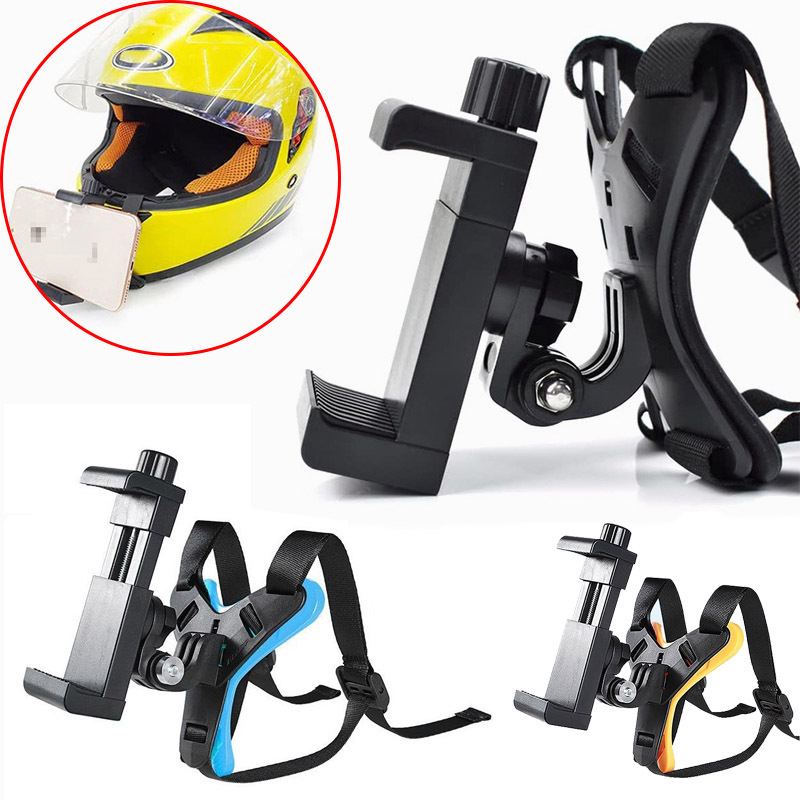  Kit de montaje de barbilla para casco de motocicleta compatible  con GoPro Hero 12 Negro, Hero 11/10/9/8/7 (2018) y más cámaras de acción ( soporte de barbilla para casco de motocicleta) : Electrónica