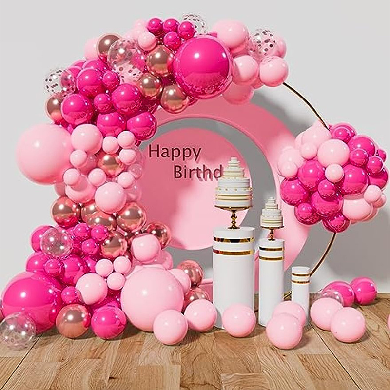 42 pezzi rosa Barbie principessa decorazioni di compleanno, Hot
