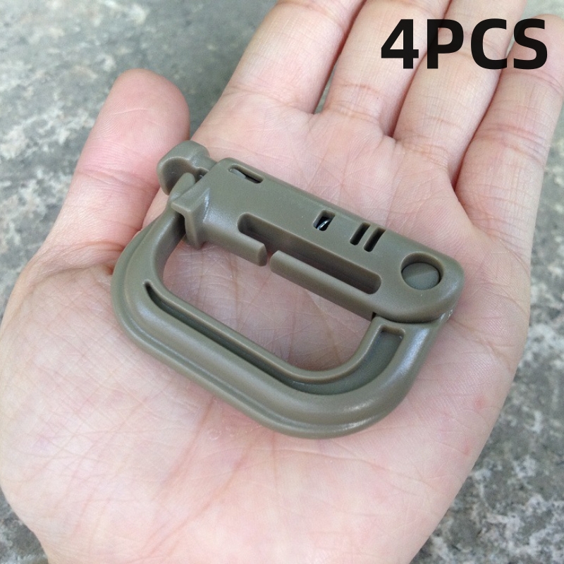 D type Backpack Hanging Carabiner Clip Small D ring Buckle - Temu