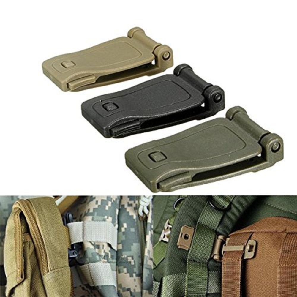 Camping Bag Buckle Hiking Backpack Webbing Clip Tactical - Temu