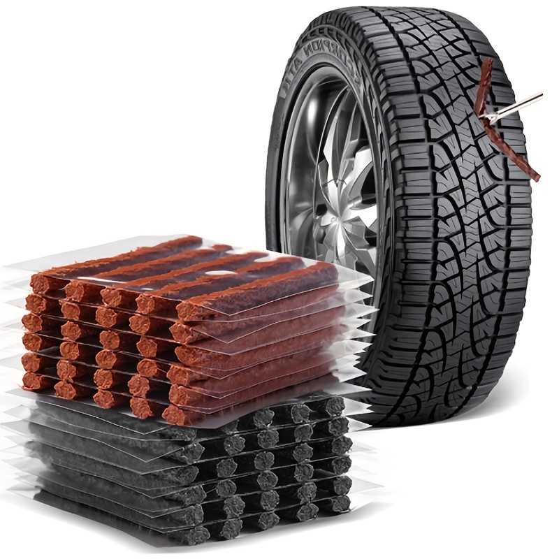 Ninabei Kit de Reparación de Neumáticos,Kit antipinchazos Coche Herramienta  de reparacion de pinchazos,20 tilas de repalacion : : Coche y moto