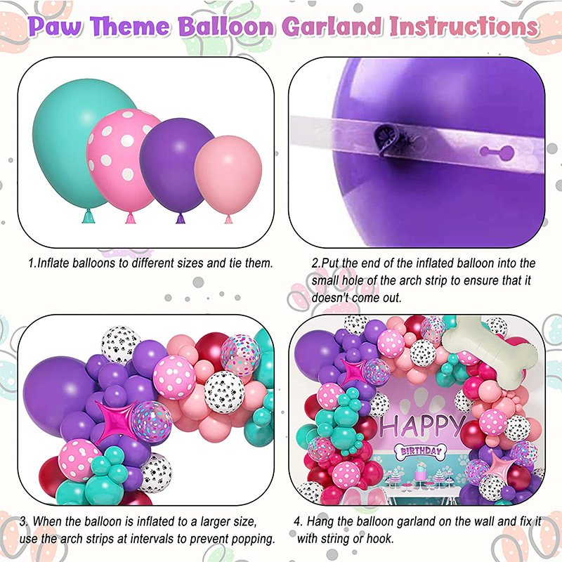 anniversaire thème ballons