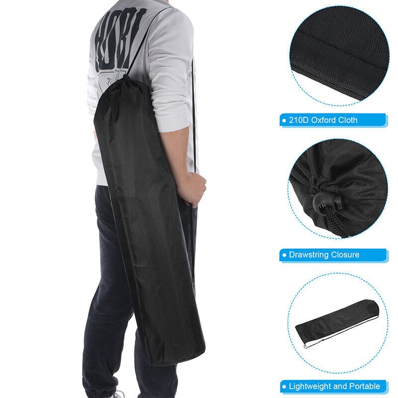 Yoga Mat Storage Bag Foldable Drawstring Carry Bag Strap - Temu