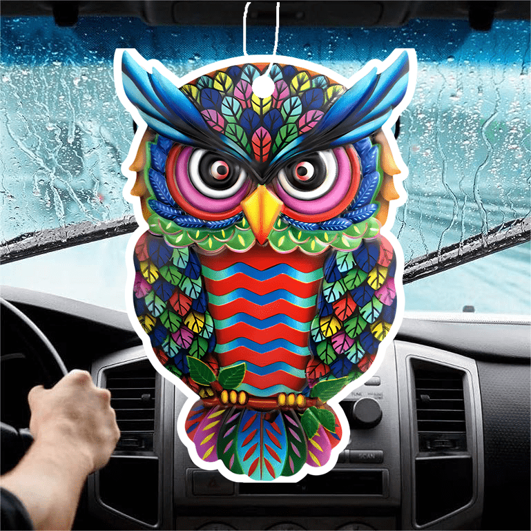 Weird Magic Colorful Bird Shaped Scented Tablet Car Hanging - Temu