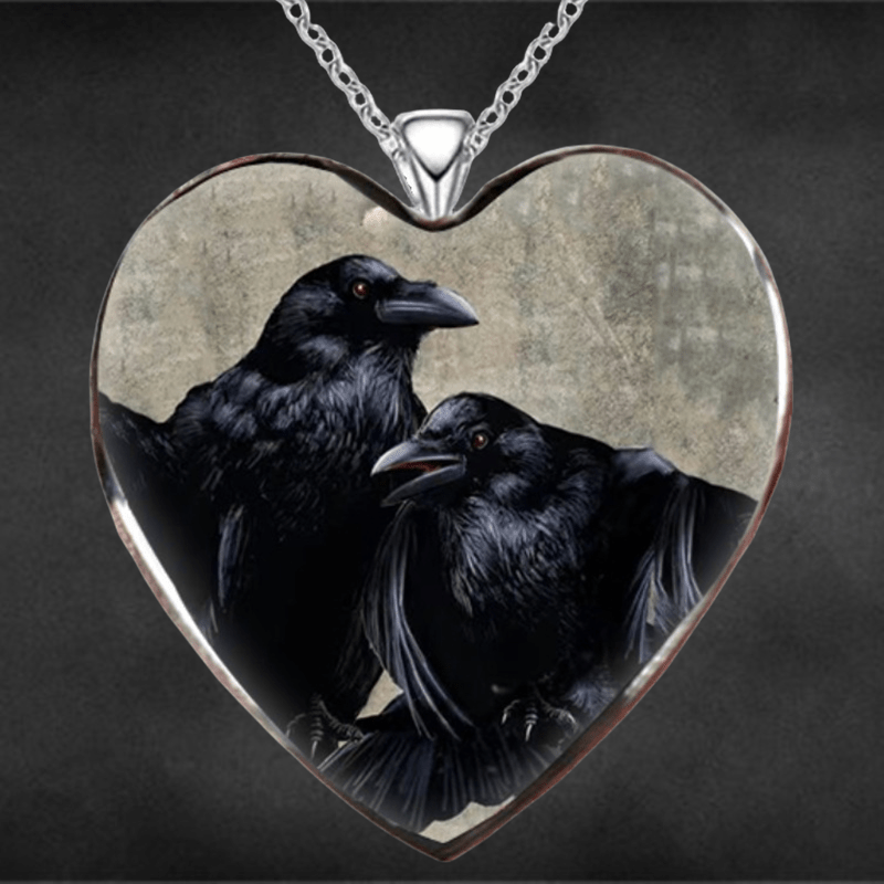 Punk Gothic Bird Fish Nature Necklace Men Jewelry Gift - Temu