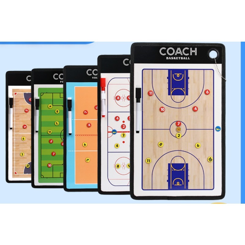 Soccer Folding Tactical Board Basketball Coaching Board - Temu