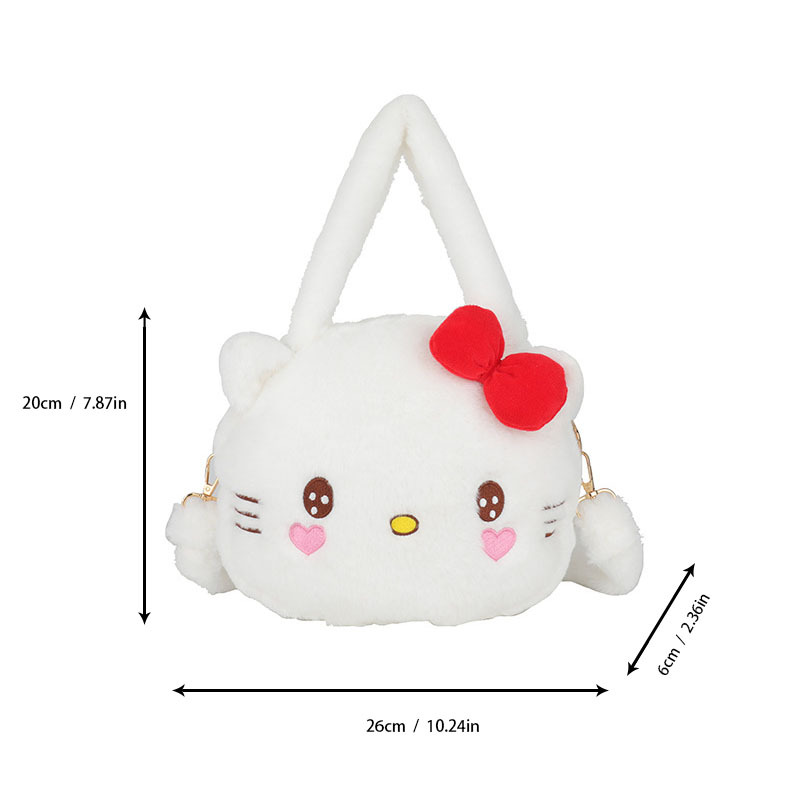 Miniso Cute Hello Kitty Mini Crossbody Bag, Pu Leather Shoulder Bag,  Perfect Sling Bag For Daily Use - Temu