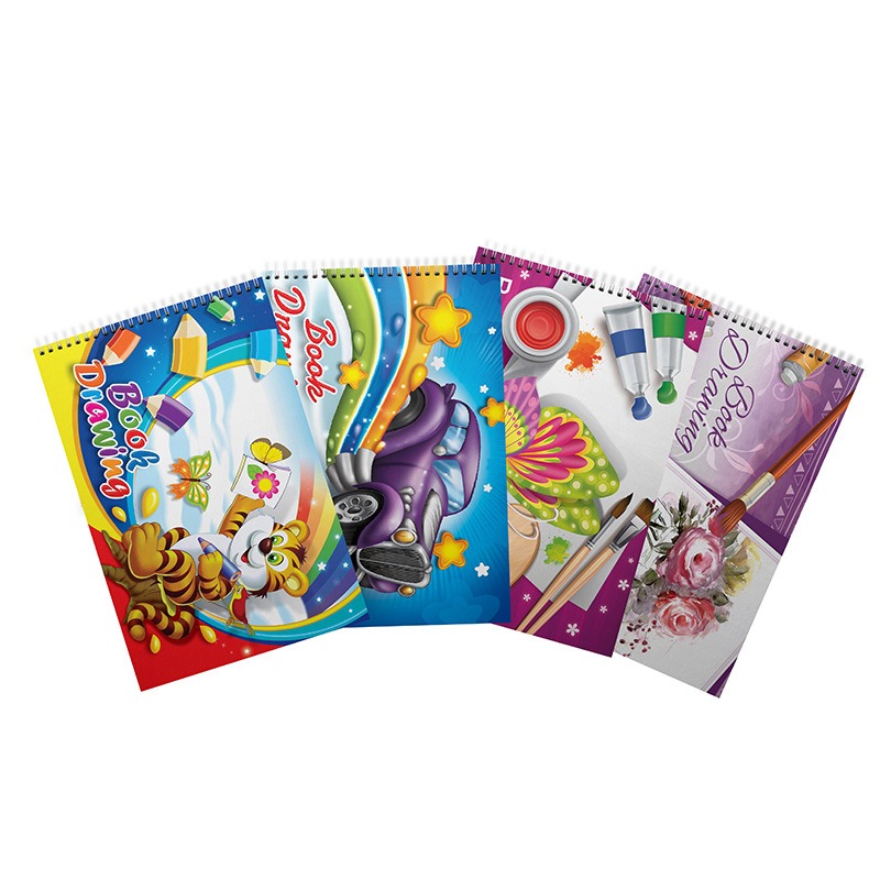 Kids Coloring Books Graffiti Picture Drawing Notebook Children