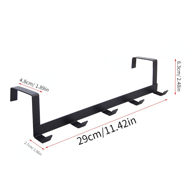 Organizador de cables (1U 5 ganchos)