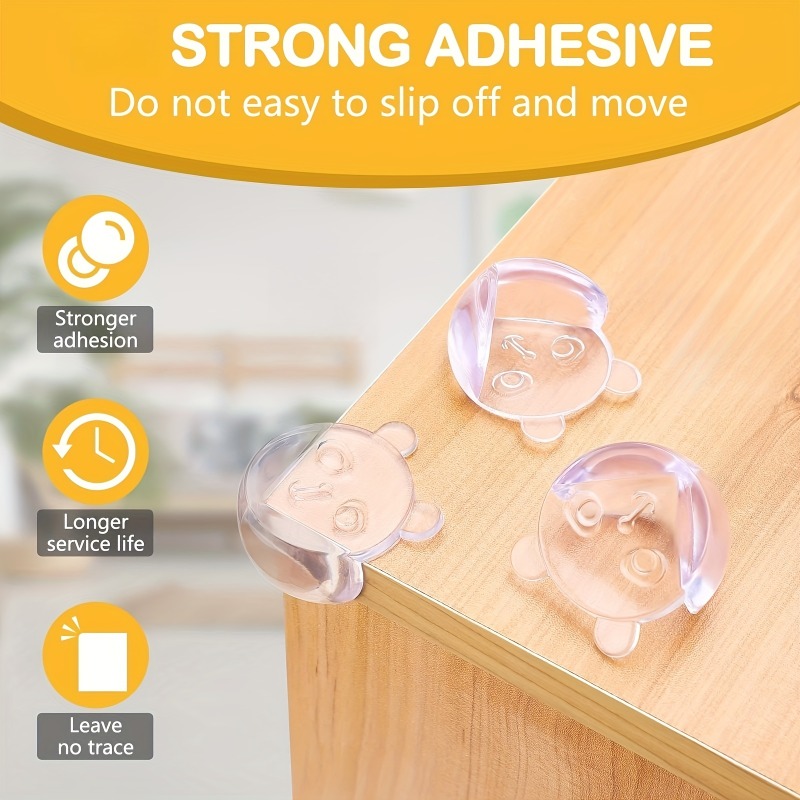 Baby & Child Safety Corner Protectors - Keep Your Furniture & Coffee Tables  Safe & Clear Of Sharp Edges! - Temu